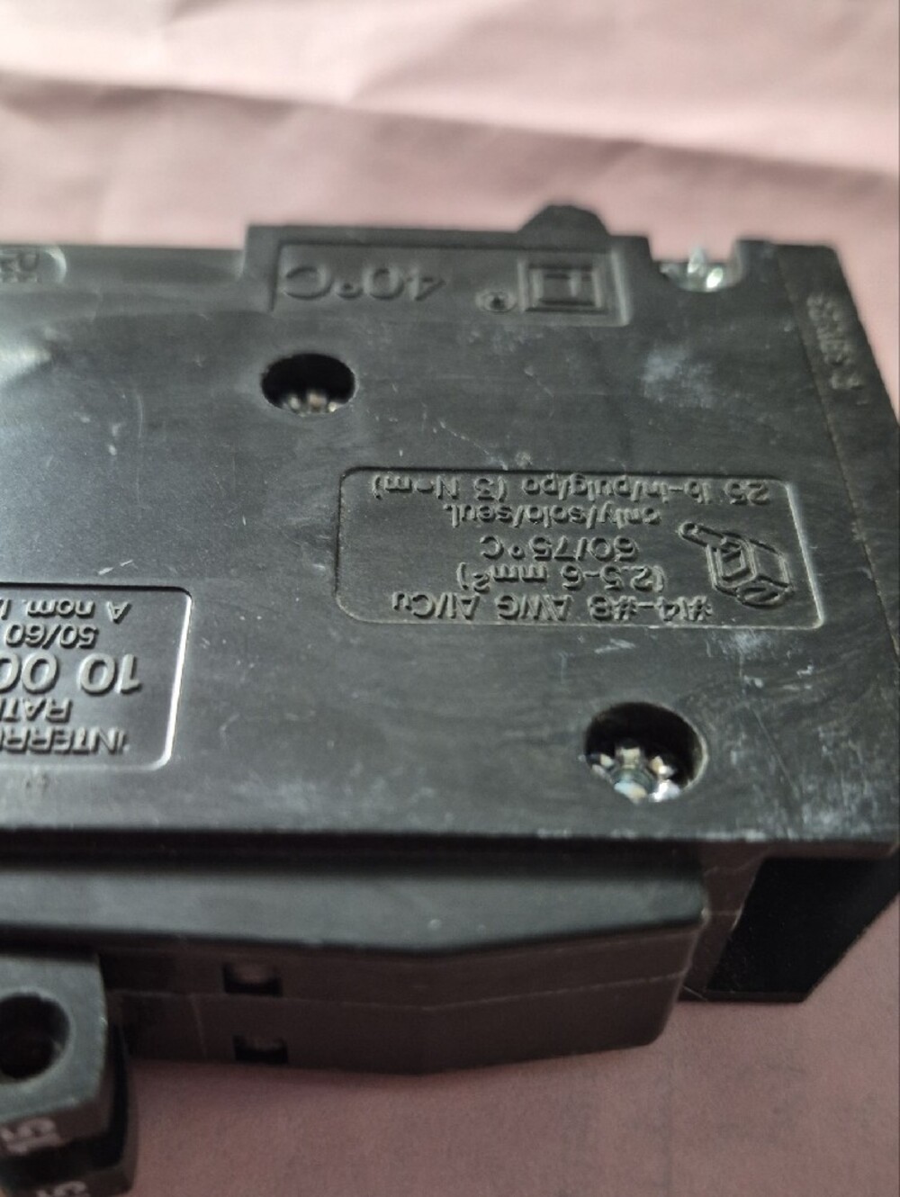 Black Circuit Breaker Module - Reliable Electrical Protection - Picture 2 of 7